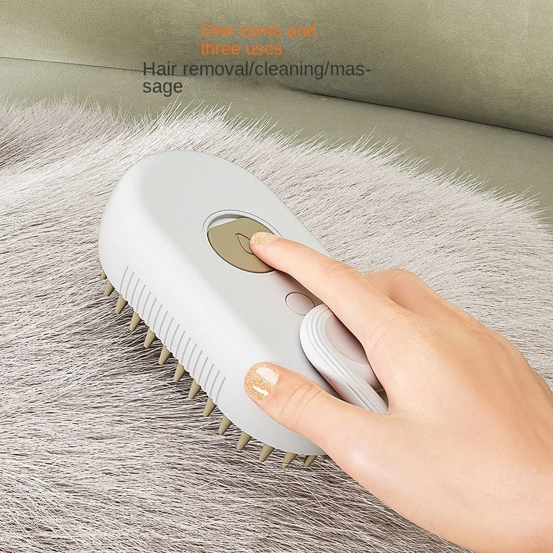 3-in-1 Pet Steamy Massage Spa Brush | Shop Kays