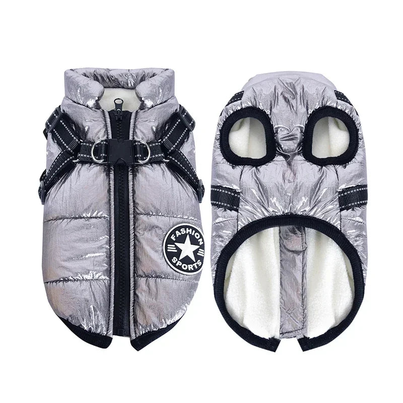 Dog Waterproof Winter Jacket with Harness | Shop Kays