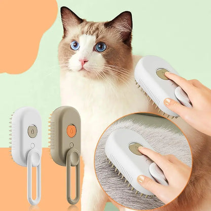 3-in-1 Pet Steamy Massage Spa Brush | Shop Kays