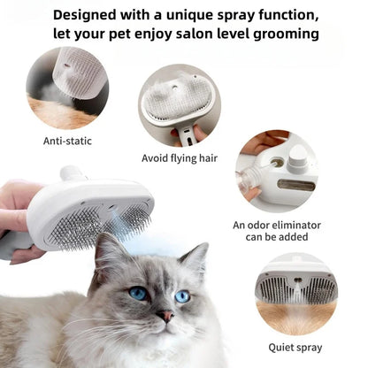 Spray Cat Brush for Shedding | Shop kays