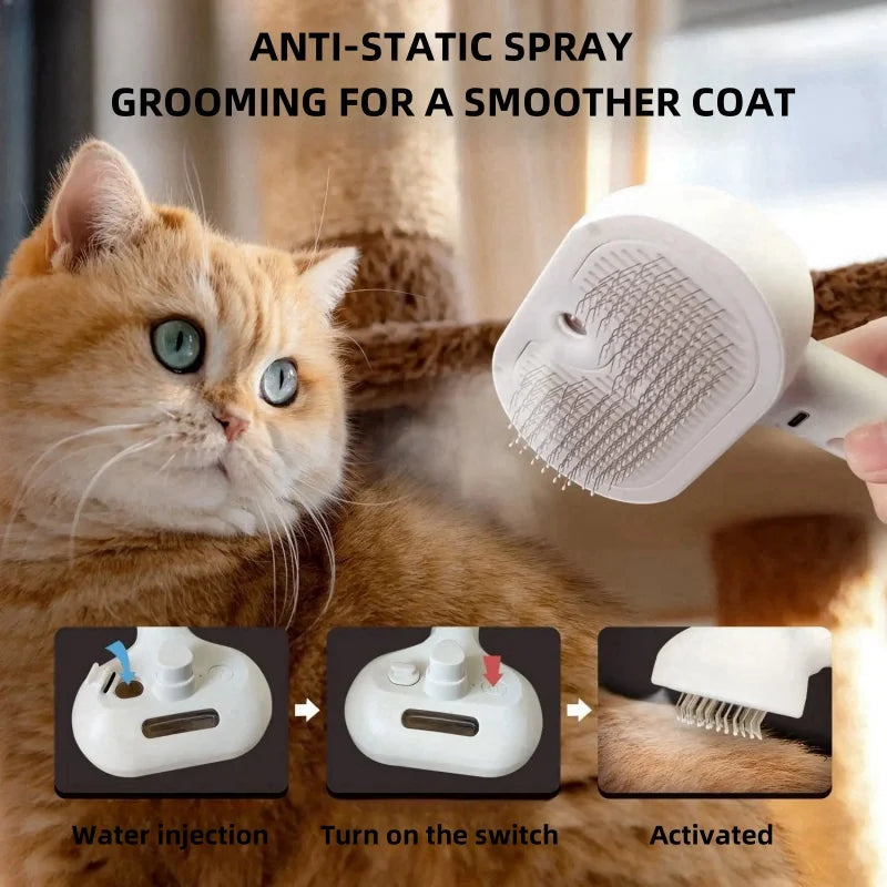 Spray Cat Brush for Shedding | Shop kays