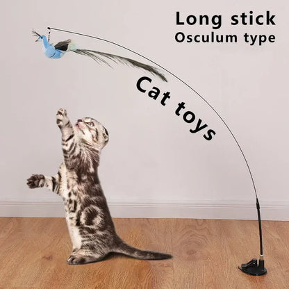 Interactive Bird Simulation Cat Toy Set | Shop Kays