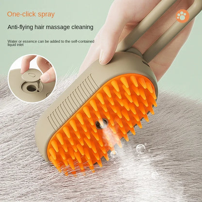 3-in-1 Pet Steamy Massage Spa Brush | Shop Kays