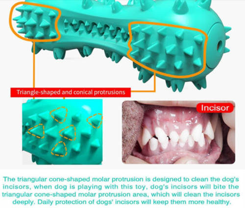 Pet Dog Cleaning Chew Toys For Aggressive Dogs